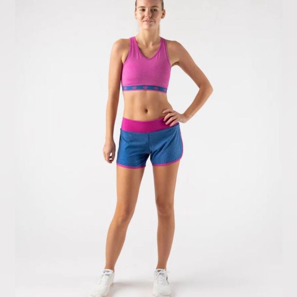 Rabbit Womens Hopper Relax Mid-Rise Running Short Size XL